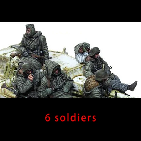 Фигурки ЗКБОЗК Танковые солдаты 1/35