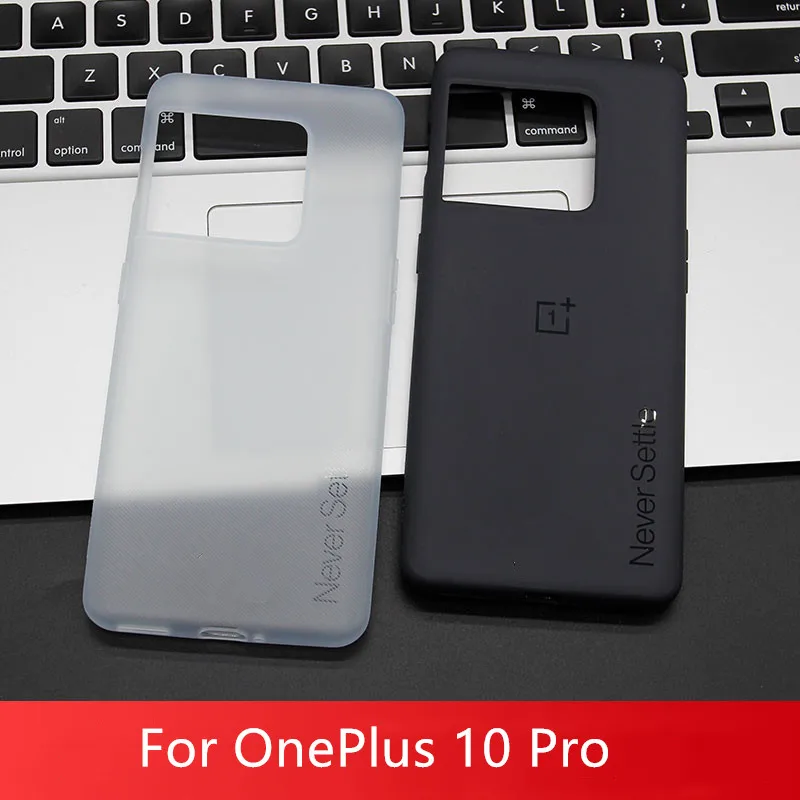 

Original For OnePlus 10 Pro Ultra Slim Soft Back Case Shockproof Matte Rubber Skin Cover Protector