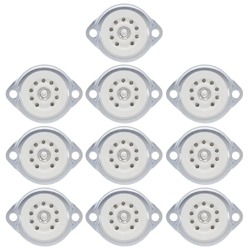 

10 шт., детская керамическая основа для 12Ax 7/12Au 7/12AT7