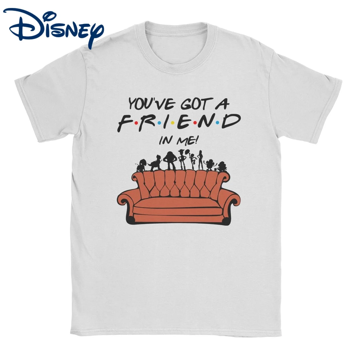 

You've Got A Friend In Me For Light Toy Story for Men Women T Shirts Disney Casual Tees T-Shirts 100% Cotton Summer Tops