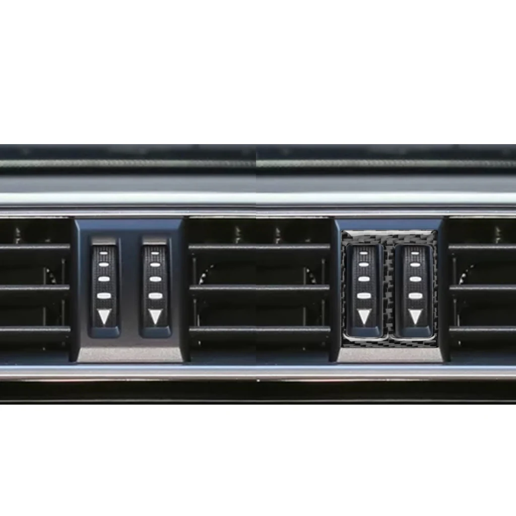 Для Toyota Land Cruiser Prado FJ 2010-2018 аксессуары из углеродного волокна внутренняя