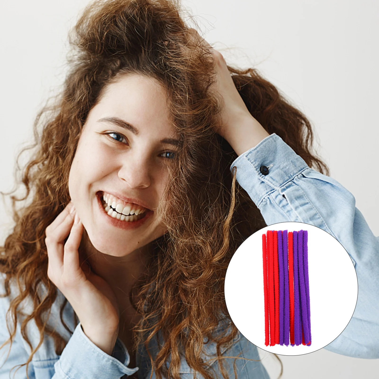 90 шт. стереотипы кудри для химической завивки женские валики волос без