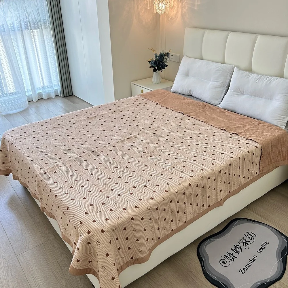 Двустороннее покрывало из лиоцеллы с камнями цельное новинка 2024 универсальное