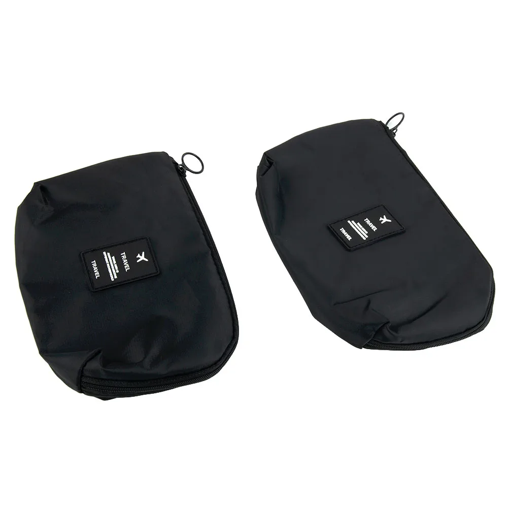 

2Pcs Waterproof Travel Storage Bag Electronics Charger Case Data Cable Storage Organizer Usb Cables Gadget Storage Bags