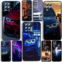 cool sports car comic phone case for oppo realme 5 6i 6s 7 7iglobal 8 8i pro 5g realme narzo 50a narzo 50i black silicone
