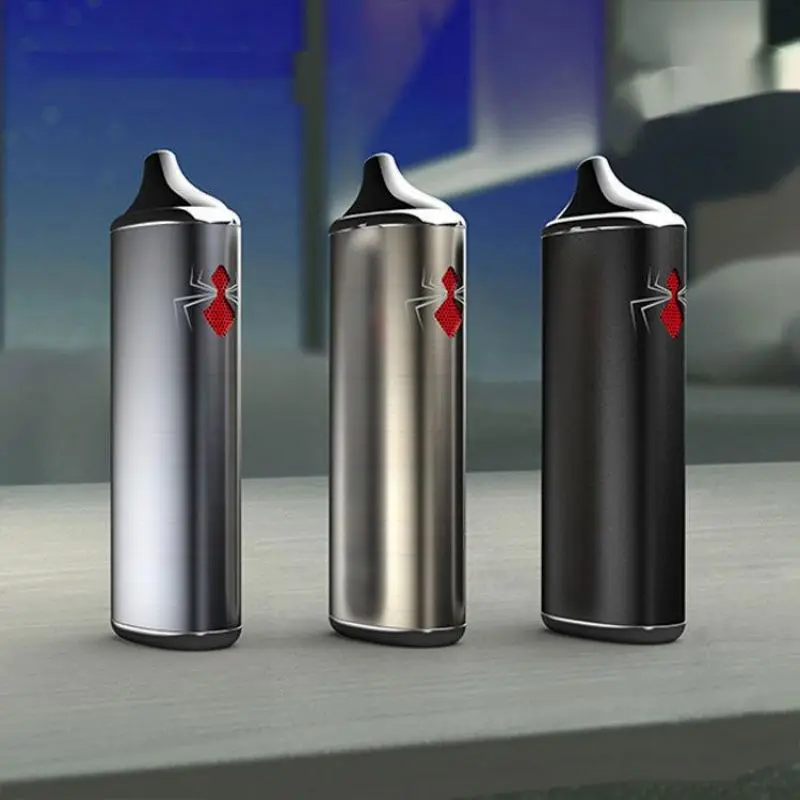 

Original 3 In 1 Black-Widow 2200mAh 5th Gears TC Dry Herb Kit with Ceramic Heating Chamber Herbal Wax Smoking Accessory