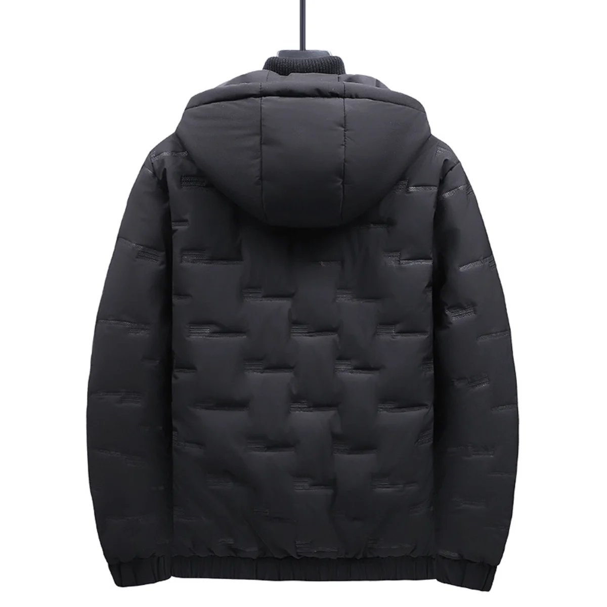 Men's Winter 2022 New Leisure Cotton-padded Jacket Slim Body Warm Hooded Cotton Clothing Men's Fashion Men's Style Men Jacket