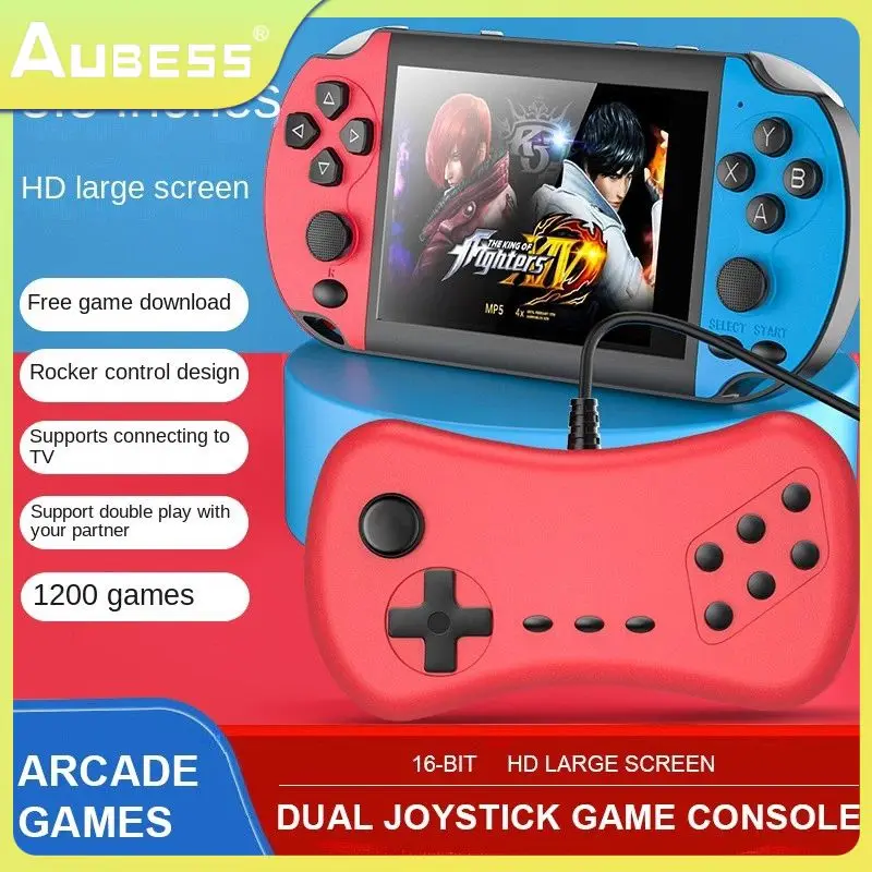 

Game Machine Av Out Retro Game Consoles Dual Joystick Hd Tv Game Console Video Games For Kids Gift Retroid Handheld Player 16g