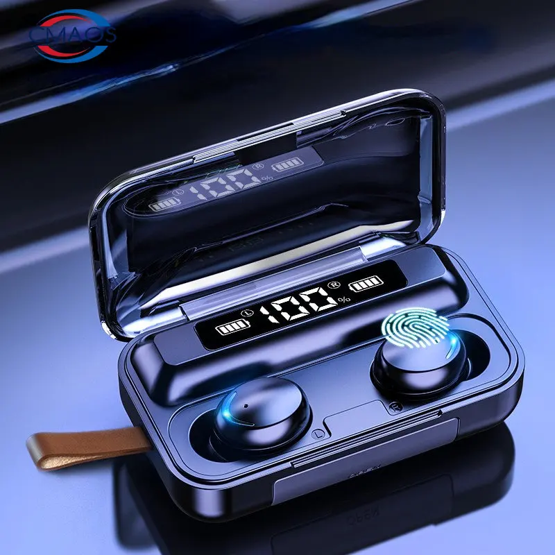 

TWS-стереонаушники с зарядным футляром и поддержкой Bluetooth 5,0, 2200 мА · ч