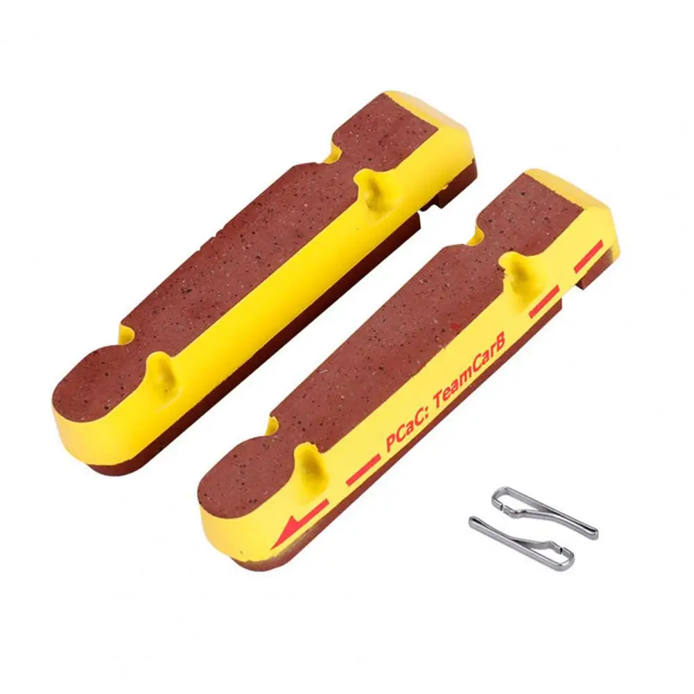 

Углеродные тормозные колодки для обода, пробковые блочные тормозные вставки для обода колеса из углеродного волокна, для любых погодных ус...