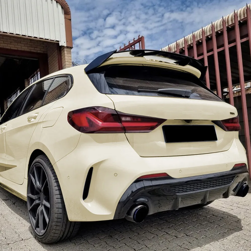 Фото Для BMW 1 серии F40 118i 120i 128ti M135i xDrive 116d 118d 120d (2019-2024) — задний спойлер на крышку багажника, аксессуар для автомобиля №5