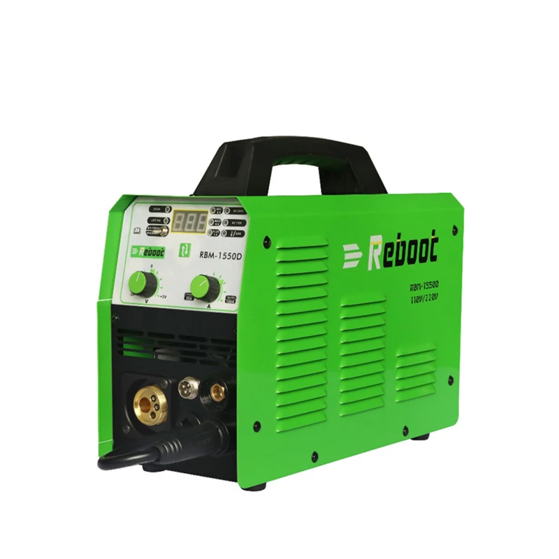 

Перезагрузка горячая Распродажа безгазовый 150A AC DC Tig Mig Mag 4 в 1, многофункциональные портативные мини-устройства для экономии энергии Mig