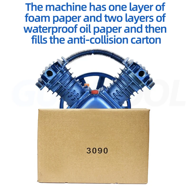 Головка воздушного компрессора с двойным цилиндром и триплексом головка насоса
