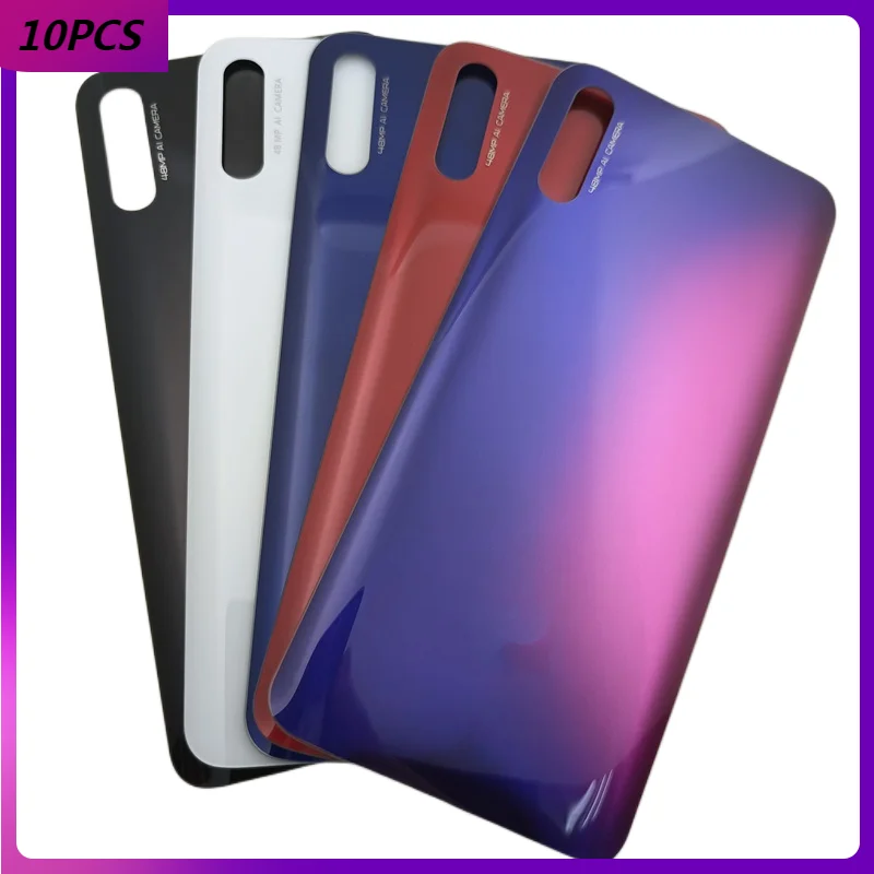 

10 шт./партия заднее стекло для Huawei Honor 9X Крышка батарейного отсека задняя панель для Honor 9X Pro Корпус сменная Крышка батарейного отсека