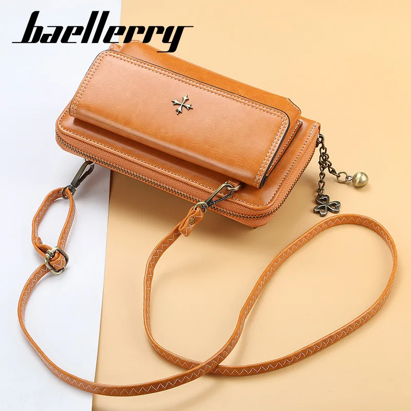 Tassel Long Women Wallet Crossbody Shoulder Bag Large Capacity Zipper Clutch Lady Coin Purse Card Holder Cell Phone Bag Handbag