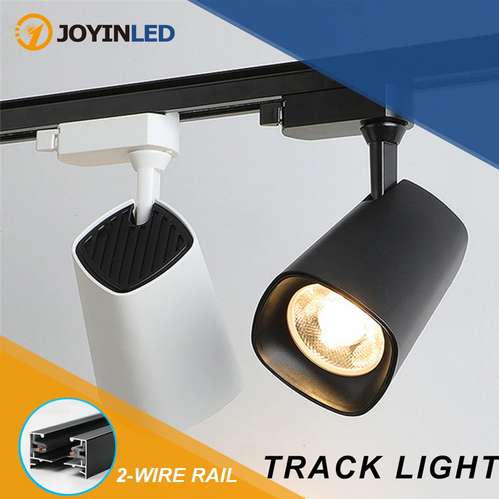

Led Track Light Lamp COB Spot Light Rail 220v 20W 30W 40W Modern Hang Rod Spots For Home Store Track Lighting