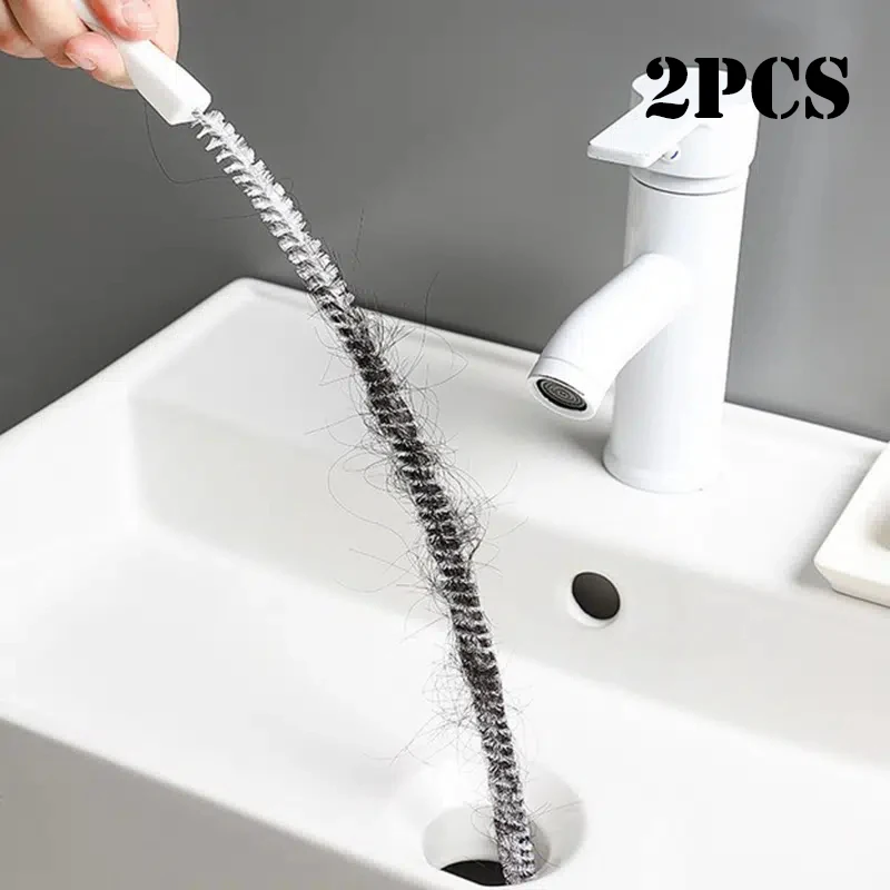 

Pipe Be Cleaning Can Dredger 1/2pcs Sink Hook Bent Kitchen Cleaner Sewer Freely Hair Household Anti-blocking