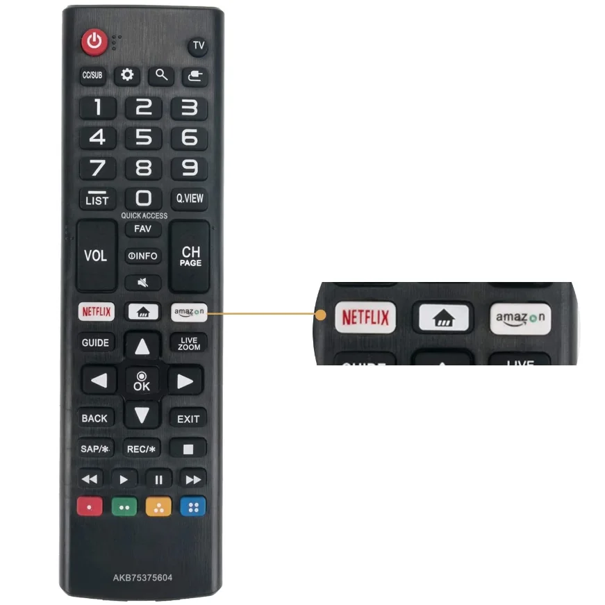HIGH QUALITY ABS AKB75375604 REMOTE CONTROL FOR LG SMART TV 433MHZ HIGH QUALITY ABS AKB75375604 REMOTE CONTROL FOR LG SMART TV 433MHZ