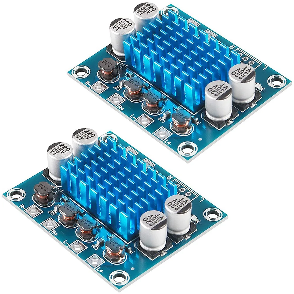

2PACK TPA3110 XH-A232 30W+30W 2.0 Channel Digital Stereo Audio Power Amplifier Board DC 8-26V 3A