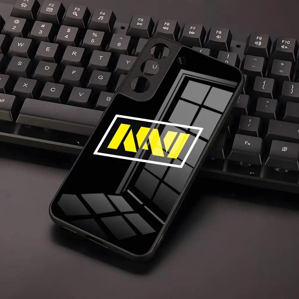 Фото Чехол для телефона Natus Vincere, стеклянный чехол для Samsung S24 S23 S21 S20 S22 A24 A34 A54 A53 m54 Note 20 Ultra Plus 2024 №2