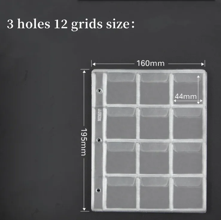 

Миниатюрный альбом для монет 12/20 отделений