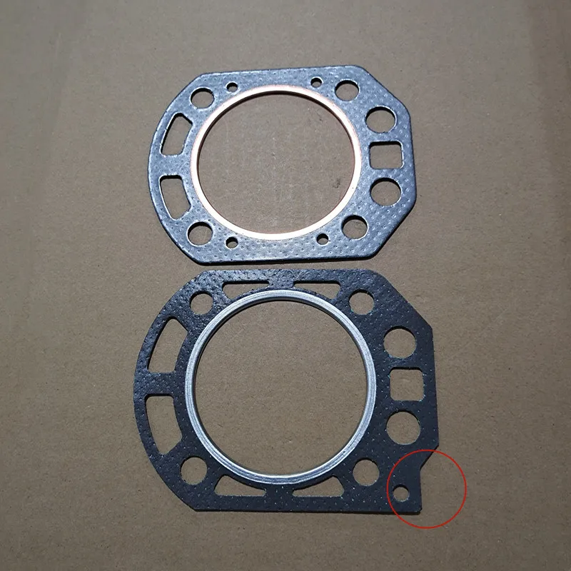 R176 83mm Diesel engine cylinder head gasket Direct injection cylinder head Gasket For Changchai Changfa Jiangdong and so on