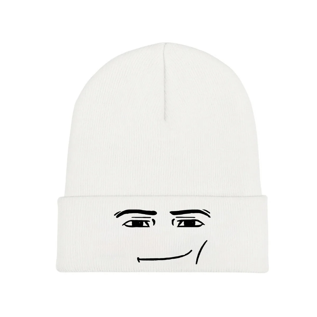 

Вязаная шапка Roblox, вязаная шапка, облегающая шапка, головной убор, мягкая шапка, зимние теплые шапки