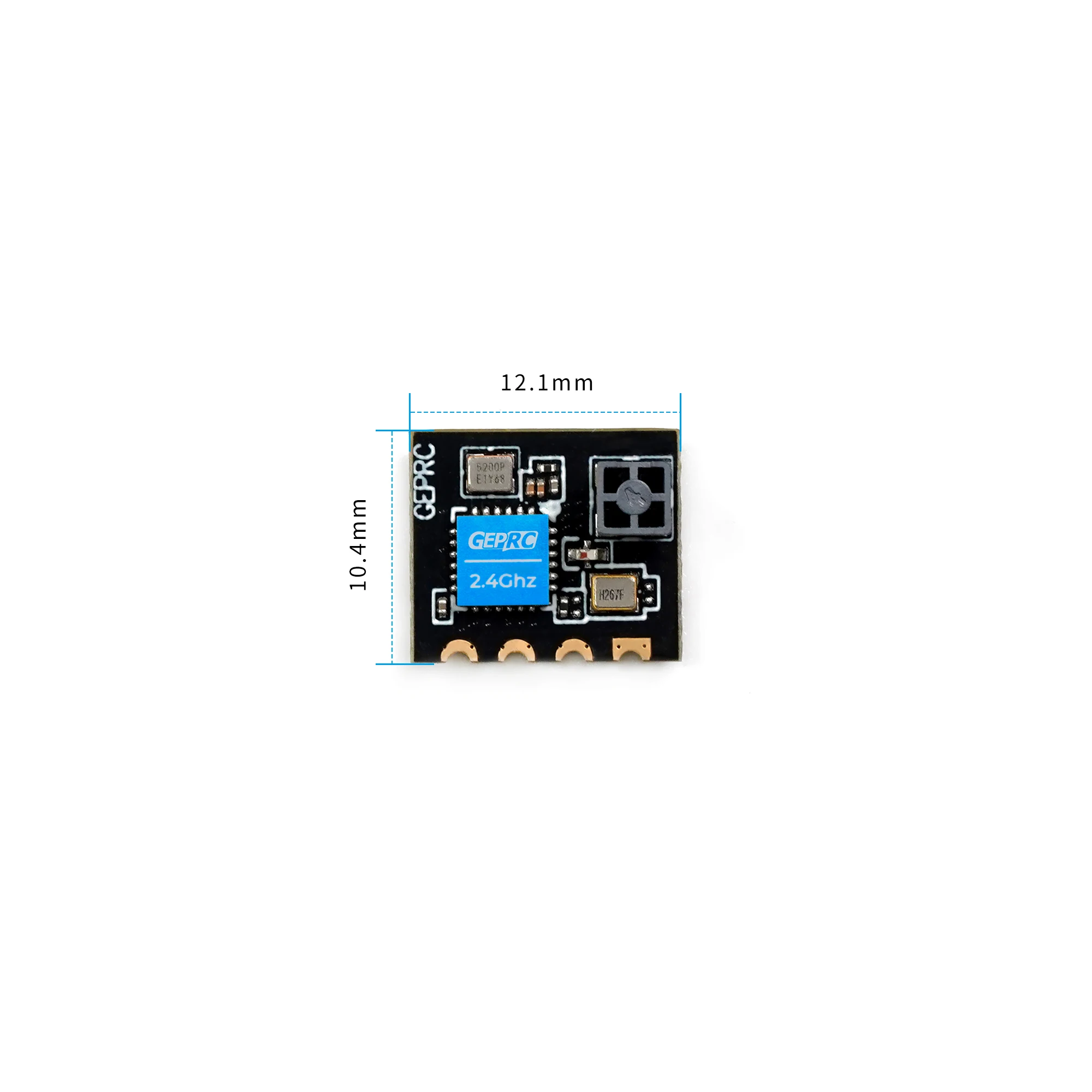 Приемник NanoSE GEPRC ELRS 2 4 ГГц встроенная керамическая антенна SMD для модуля