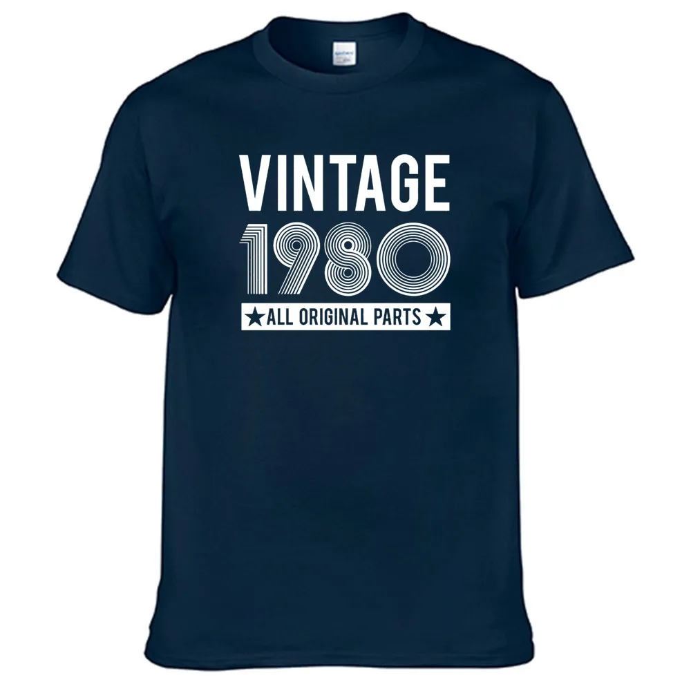 

Vintage 1980 All Original Parts Summer Print T Shirt Clothes Popular Shirt Cotton Tees Amazing Short Sleeve Unique Unisex Tops