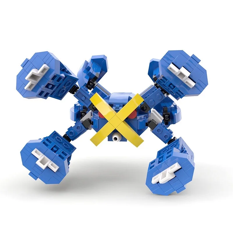 

Pokemon Metagross BRICKHEADZ Building Big Blocks Mini Action Figure Toys