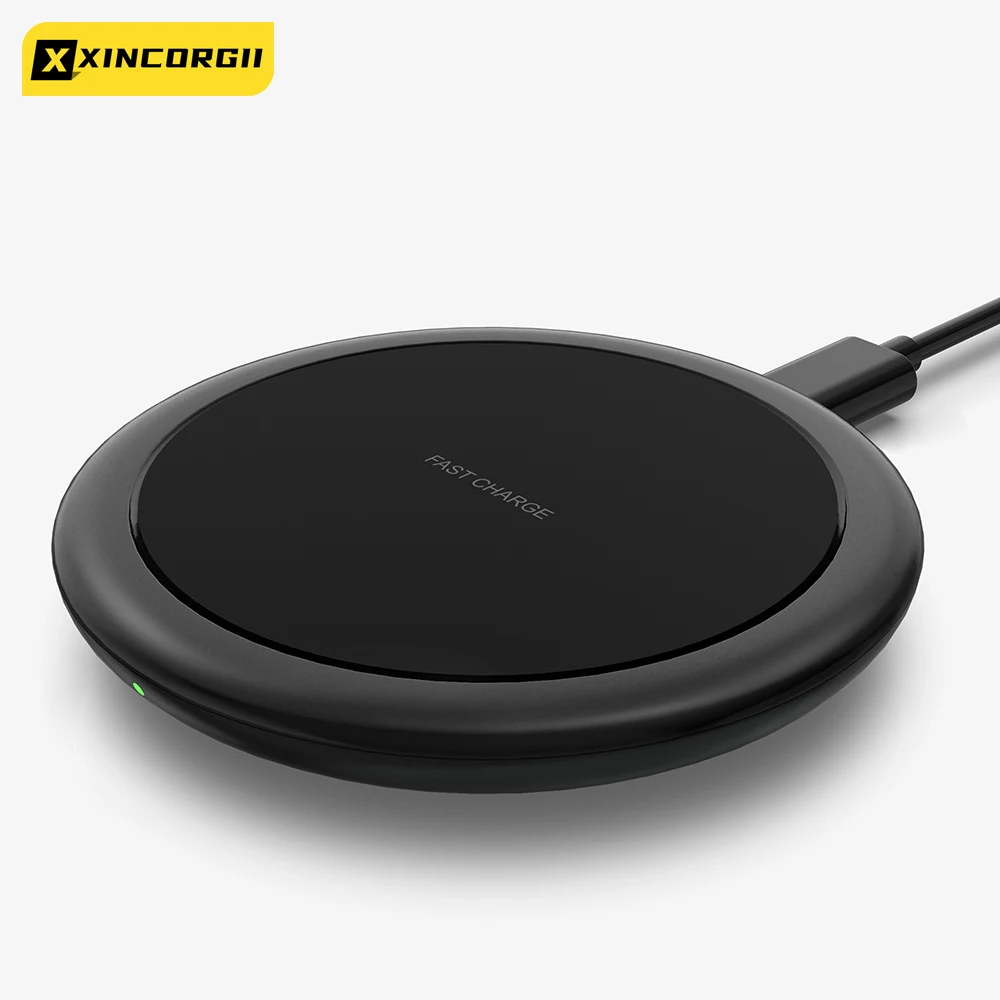 

Qi Wireless Charger For iPhone 13 12 11 Pro X XR XS Max 15W Fast Wireless Charging for Samsung S10 S9 S8 USB Charger Pad