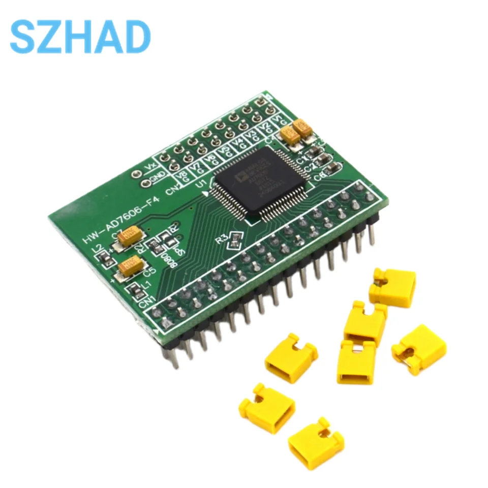 

AD7606 data acquisition module 16-bit ADC 8-channel synchronous sampling frequency 200KHz
