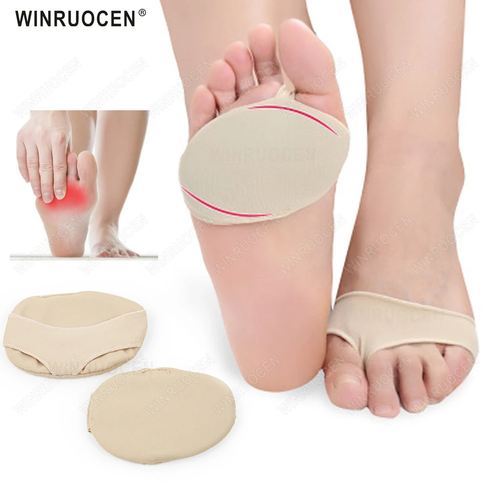 

WINRUOCEN силиконовые прокладки для передней части стопы, снятие боли в суставах, Metatarsal, подушки для ухода за ногами при вальгусной деформации, к...