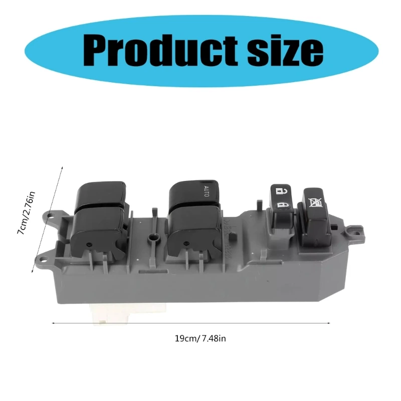 Плавный рабочий автомобильный электрический переключатель окон панель