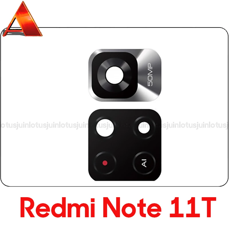 Оригинальное заднее стекло для объектива камеры Xiaomi Redmi Note 11 11T 11S pro + Сменное