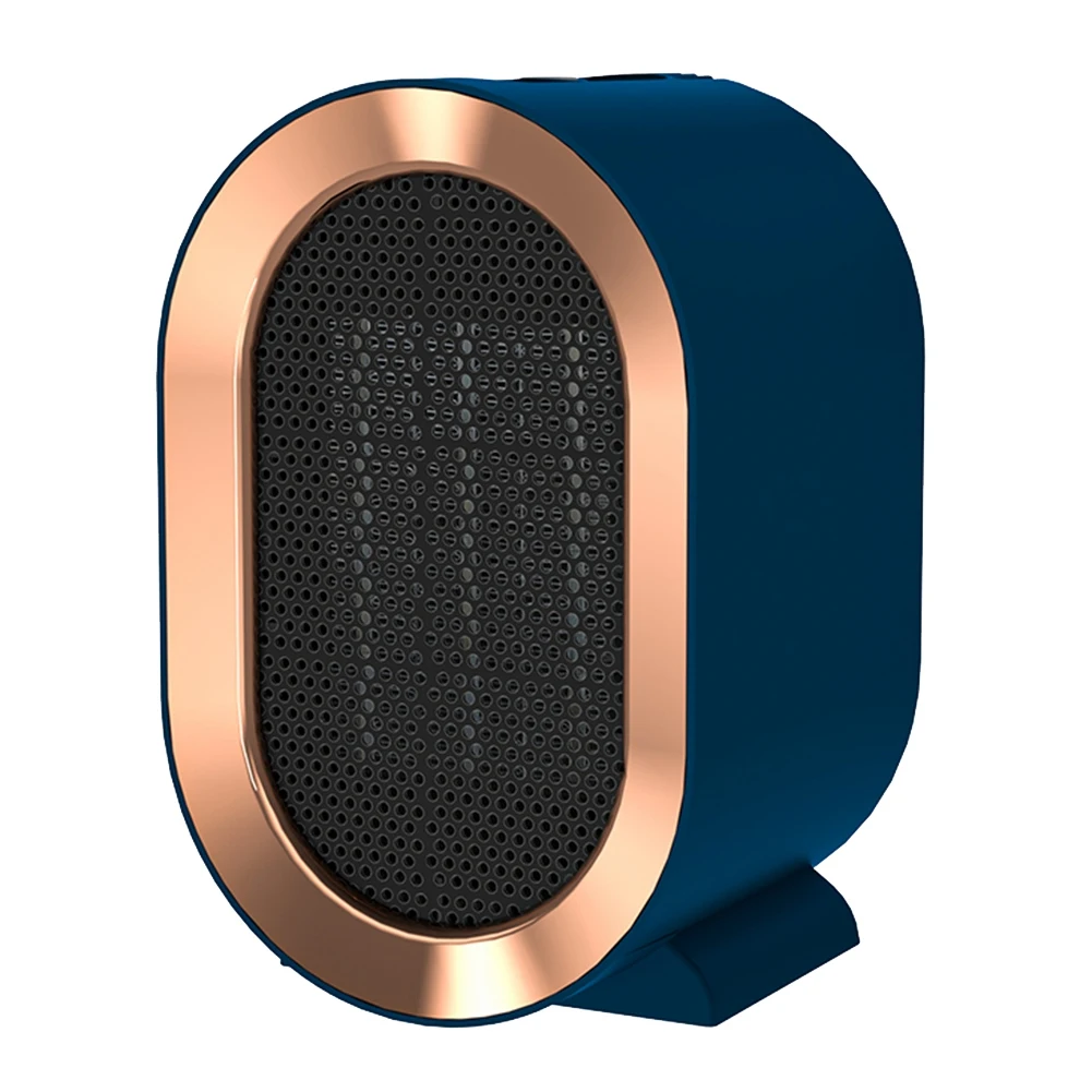 

1200W Electric Fan Desk Heater Portable Heater Stove Radiator Warmer Machine for Winter Blue US Plug