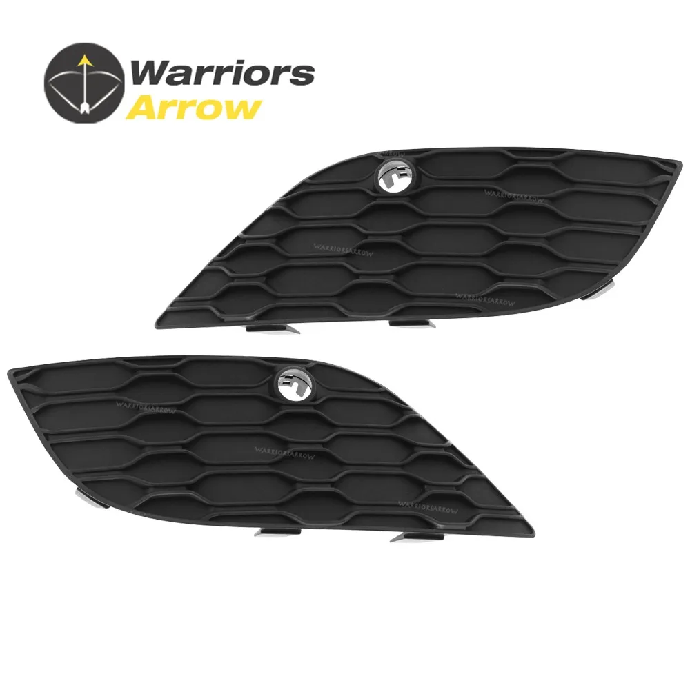 

Pair Front Left Right Side Grille Trim Grill Black Plastic 68335073AA 68335072AA For Jeep Grand Cherokee 2017-2022