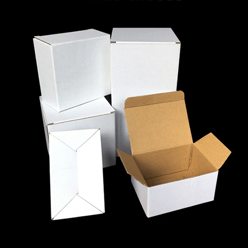 

20Pcs/lot Cardboard Carton Christmas Gift Box 3 Layer Corrugated Box Mailers Packaging Small Box Custom for Shipping Box