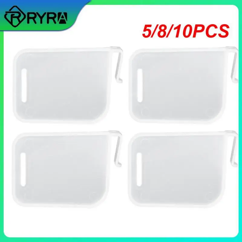 

5/8/10PCS Pp Storage Splint Divider Clips Practical Separating Splint Plastic Divider Hot Kitchen Bottle Can Shelf Organizer