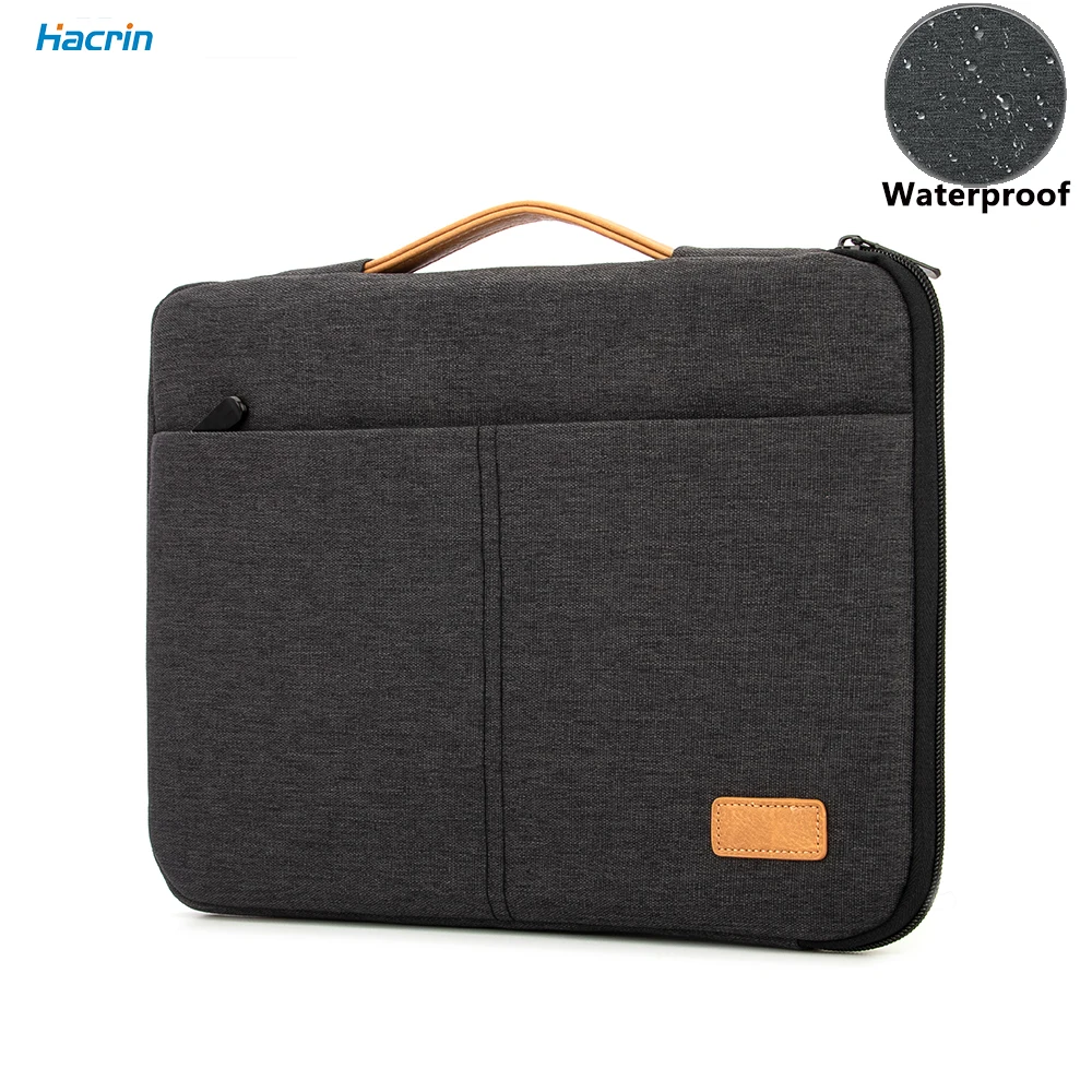 Фото Сумка для ноутбука Macbook Air 13, Huawei Xiaomi Dell Lenovo hp 14 15, 15,6 дюймов, портативная сумка для ноутбука, сумка для ноутбука №1