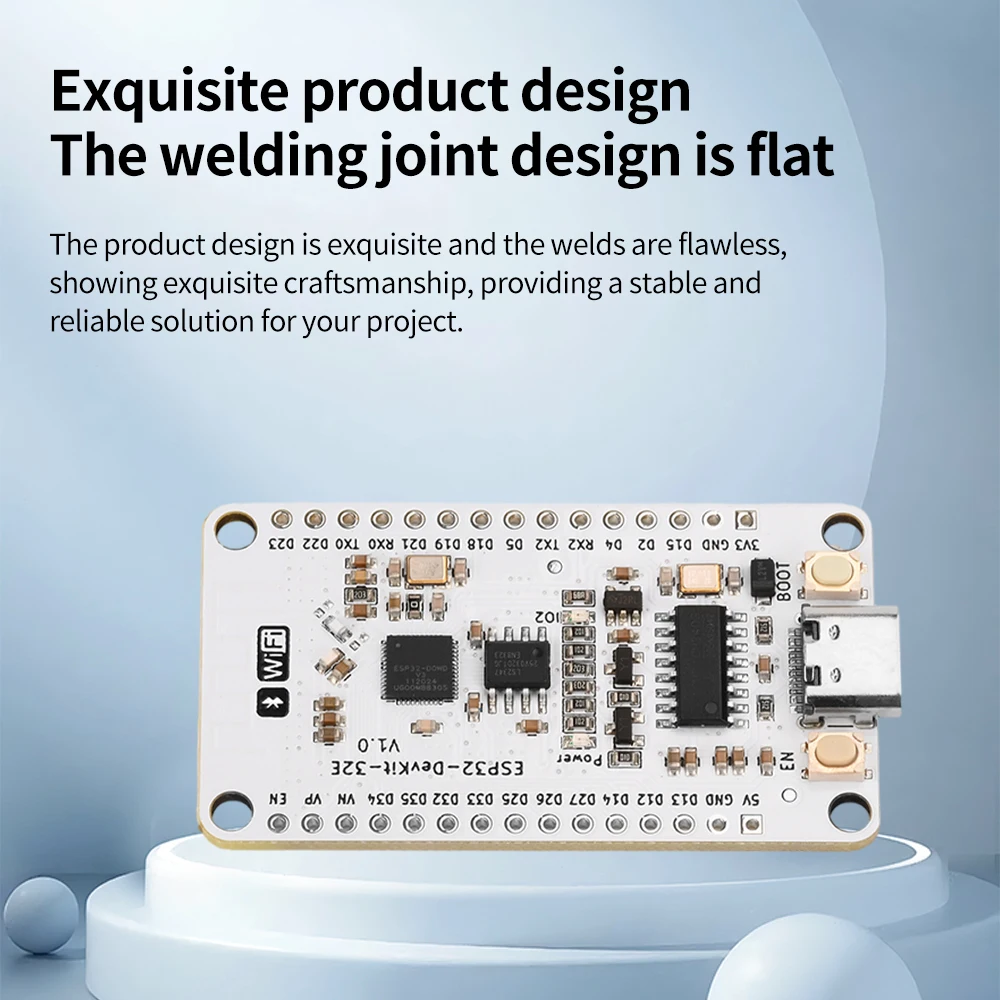 Плата для разработки ESP32 WIFI Bluetooth Двухъядерный беспроводной модуль процессора