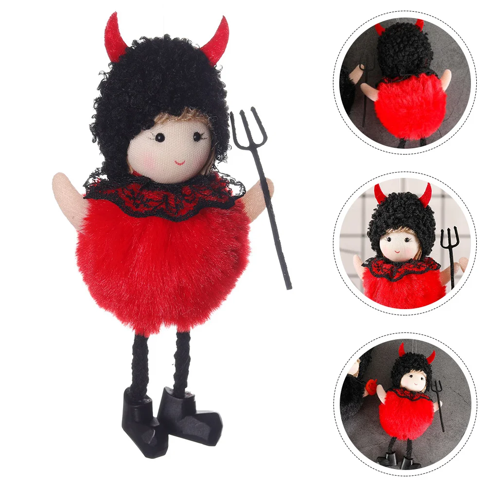 

Plush Doll Stuffedwitch Animal Pillow Decorations Hugging Mini Fluffy Kids Gifts Figure Hanging Evil