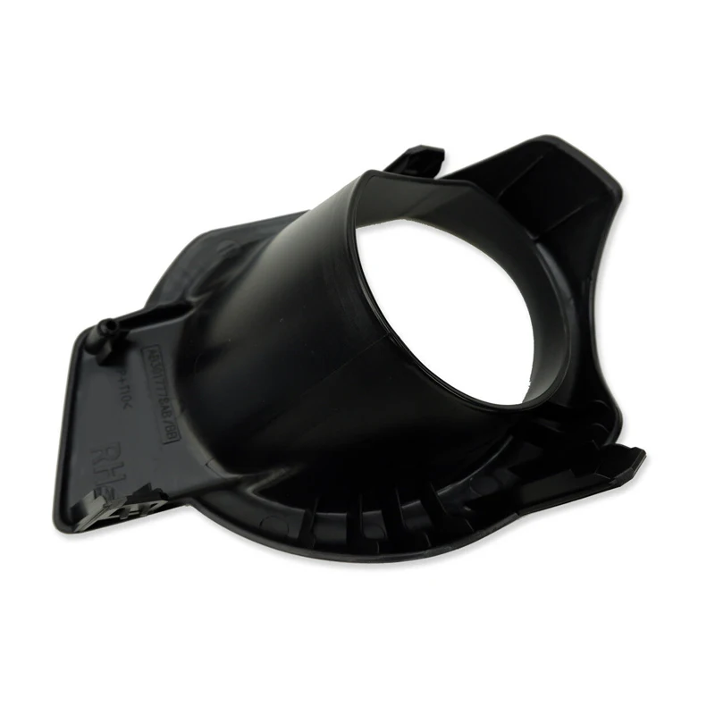 Черный пластиковый передний правый прожектор автомобиля крышка противотуманной