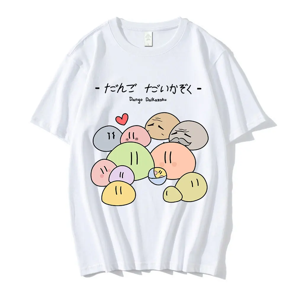

Anime Clannad T Shirt Fashion Manga Dango Daikazoku T-Shirts Men 100% Cotton Casual Cosplay T-shirt Kawaii Style Tees Cotton
