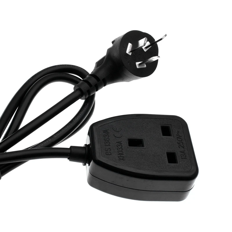 RISE-AU к UK удлинитель питания австралийский 3Pin штекер Великобритании гнездовой