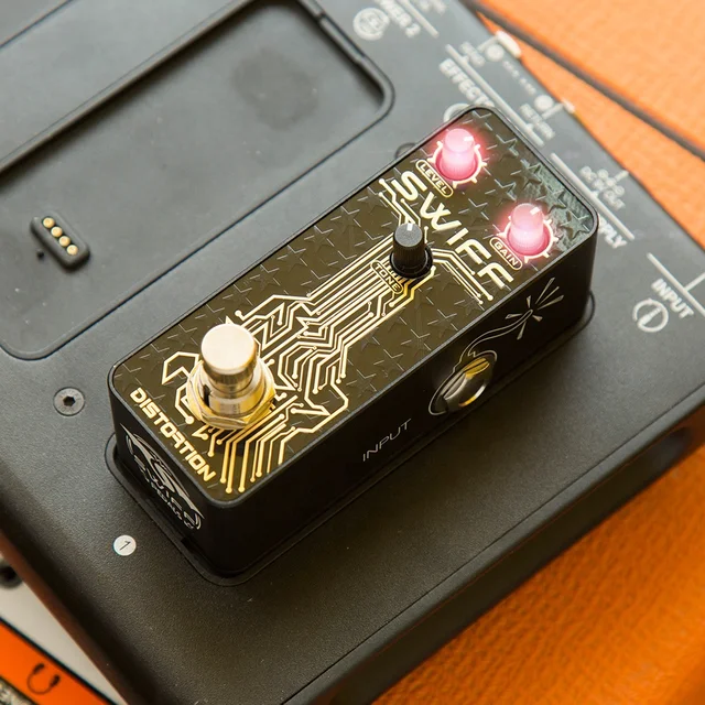 Guitar Effect Pedalboard System Cable free wireless