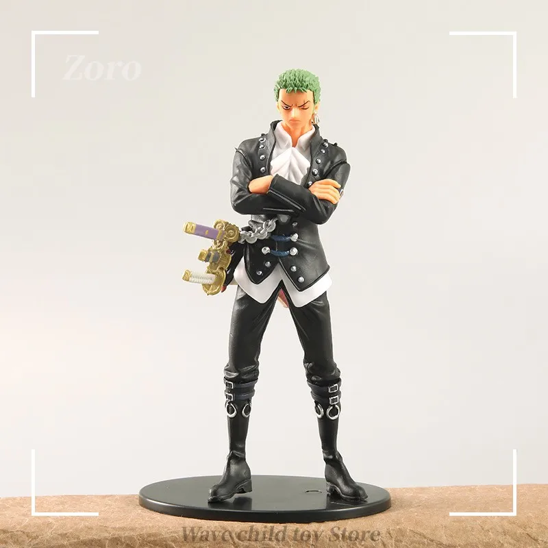

New Original Genuine Anime One Piece Dxf Red Film Vol.3 17cm Roronoa Zoro Pvc Figurine Collection Model Kids Nice Toys Gifts