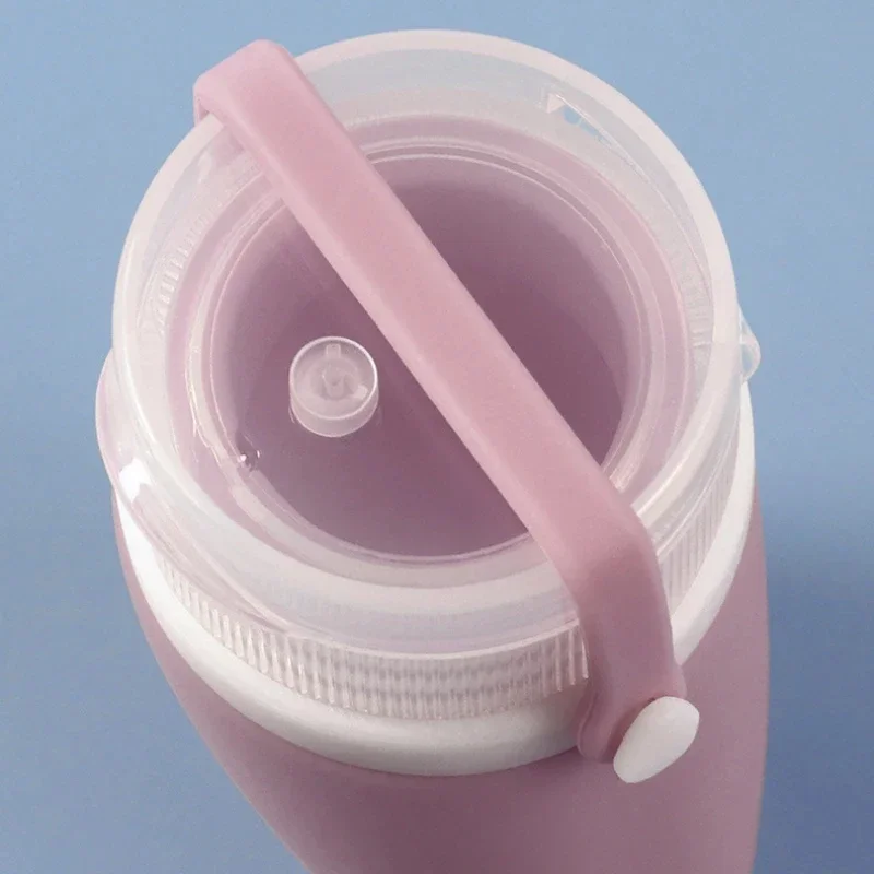 Многофункциональная силиконовая Бутылка для путешествий бутылка герметичная