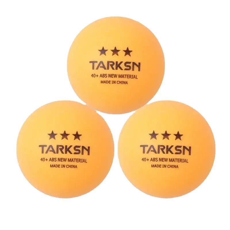 Table Tennis Balls 3 Star 40+ ABS New Plastic White Yellow Ping Pong Tabletennis Pingpong Seam Ball Wholesale for Traning