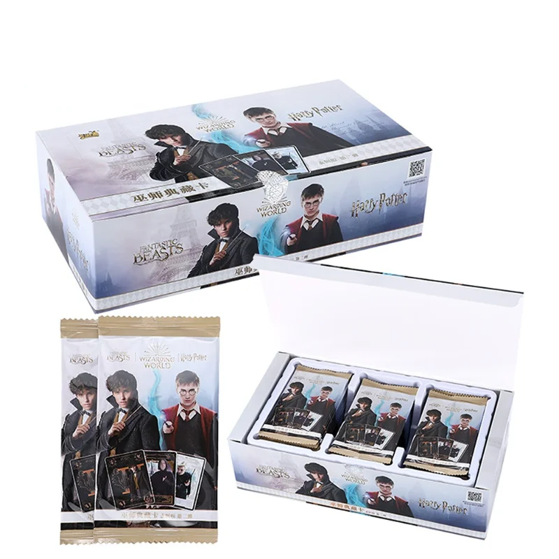 

KAYOU Harry Potter Original Cards Eternal Version Flash Collection Magic Ron Hermione Albus Toy Birthday Gift 216PCS playing